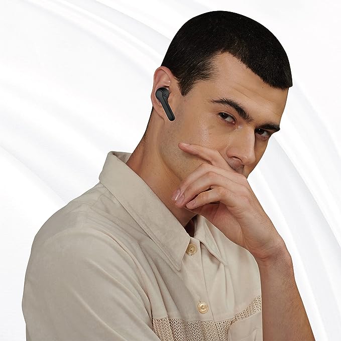 HAMMER Solo 3.0 True Wireless in Ear Earbuds (TWS Earbuds) with Mic Bluetooth Earbuds with Total 20 Hrs Playtime, Voice Assistant, Auto Paired Technology, Smart Touch Controls, (Black) HAMMER Solo 3.0 True Wireless in Ear Earbuds (TWS Earbuds) with Mic Bluetooth Earbuds with Total 20 Hrs Playtime, Voice Assistant, Auto Paired Technology, Smart Touch Controls, (Black)